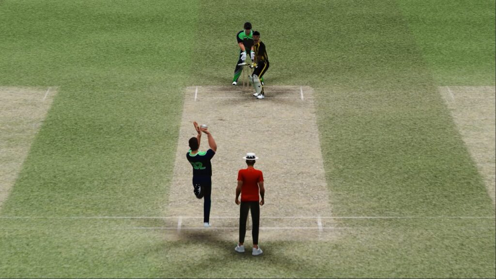 1:1 VR cricket batting mechanics in Irusu Cricket VR — controller tracking sweet spot detection