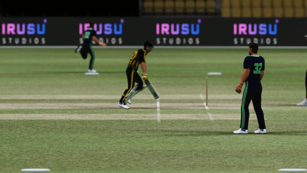Net practice mode in Irusu Cricket VR with configurable bowling machine on Meta Quest 3